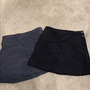 Athleta Skorts - pack of 2 - size 0